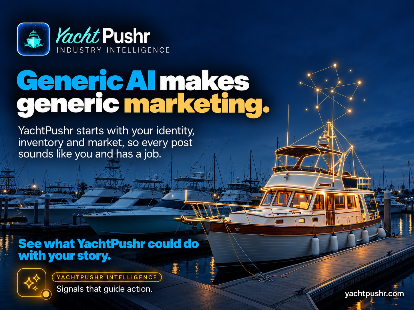 Why Generic AI Falls Short in Yacht Marketing